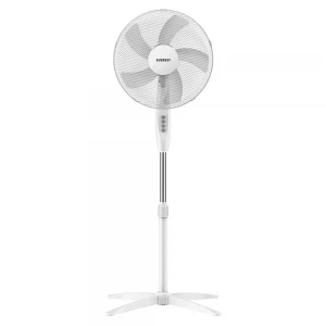 Everest FAN10 Valora Air Beyaz-Gri 16 Maks 45W 3 Kademe 1200RPM Yıldız Ayak 5 Bıçaklı Vantilatör