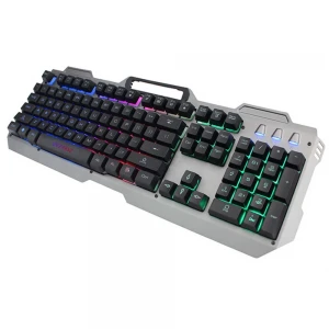 Everest KB-197 TITANIO USB Aydınlatmalı Q Metal Yüzey Gaming Oyuncu Klavyesi