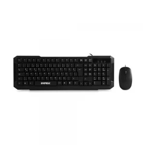Everest KM-515 Siyah Usb Q Standart Klavye + Mouse Kablolu