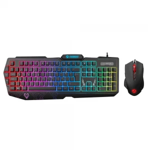 Everest KM-6168 FORMULA COMBO Usb 3 Makro Tuşlu RGB Aydınlatmalı Q Gaming Oyuncu Klavye Mouse Set