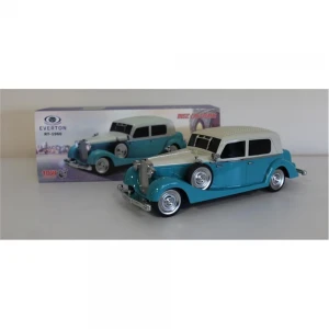 EVERTON RT-1960 Mavi Arabalı  Bluetooth Fm-Usb-Tf-Aux Şarjlı Nostaljik Radyo
