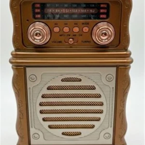 Everton Rt-381  Bluetooth Fm-Usb-Tf-Aux Şarjlı Nostaljik Radyo