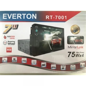 Everton Rt-7001 7" 75Wx4 Car Audio Player Full Hd Double  Mp5-Fm Radio-Usb Uzaktan Kumanda