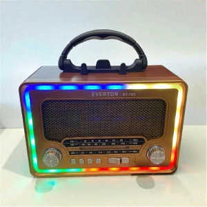 Everton RT-763  Bluetooth Usb-Micro Sd Nostaljik Radyo
