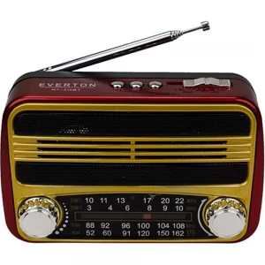 Everton Rt-870bt Bluetooth Fm-Usb-Tf Card- Nostaljik Radyo 