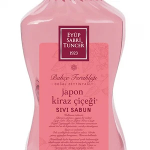 Eyüp Sabri Tuncer 1,5lt Japon Kiraz Çiçeği  Sıvı Sabun Doğal Zeytinyağlı