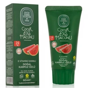 Eyüp Sabri Tuncer Doğal Karpuz Özlü 2-6 Yaş Çocuk Diş Macunu 60 ml