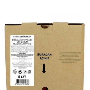 Eyüp Sabri Tuncer Zeytinyağlı Sıvı Sabun Ayvalık Zeytin Çiçeği 5lt Bag In Box Endüstriyel