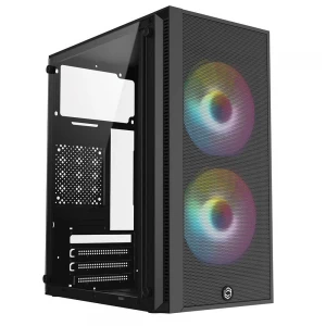 Frisby FC-8970G Mini Tower Gaming Kasa (300W) 2 x 120mm Rainbow Fan