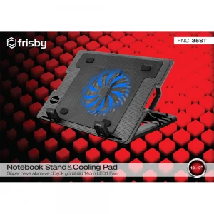 Frisby FNC-35ST Standlı Notebook Soğutucu 1 Port Usb 10"- 17" boyutunda notebooklar için uygundur