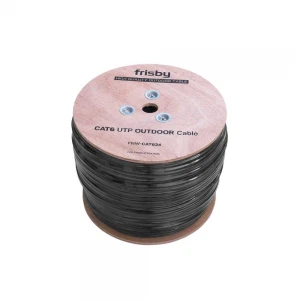Frisby FNW-CAT624 CAT 6 UTP Outdoor Kablo (305mt) Dış Mekan Kalınlık: 0.58 mm-23 AWG