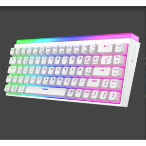 Gameagle GE2019 Hera RGB Kablolu Tr Layout Mekanik Beyaz Oyuncu Klavyesi