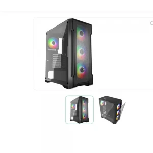 GameBooster FALCON GB-A750B 750w 80+ Bronze USB 3.0 Mesh ARGB ATX Mid Tower Gaming Kasa