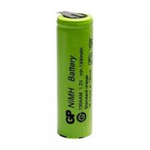 GP AA 1300 mAh Şarjlı Düz Kafa Endüstriyel Tekli Paket Pil