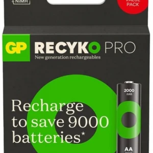 GP AA 2000 mAh Pro Şarjlı Kalem Pil 4+2li Paket  Paket GP210AAHCBR21-2GVPTLB6