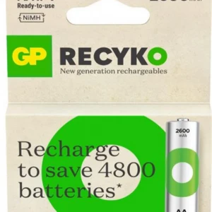 GP AA 2600 mAh Şarjlı Kalem Pil 4'lü Paket GP270AAHCEMTR