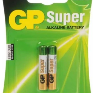 GP AAAA 25A Alkalin İncenin İncesi Pil 2'li Paket GP25A-U2
