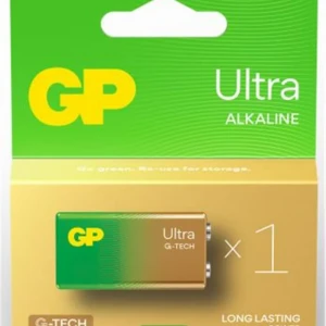 GP G-Tech 9V Ultra Alkalin Pil Tekli Paket GP1604AU