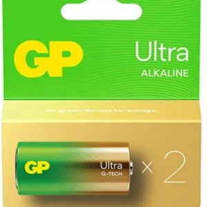 GP G-Tech LR14 Orta Boy Ultra Alkalin Pil 2'li Paket GP14AU-U2 C Boy