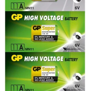 GP GP11A-C5 11A 6V Yüksek Voltaj Spesifik Pil 5'li Paket 