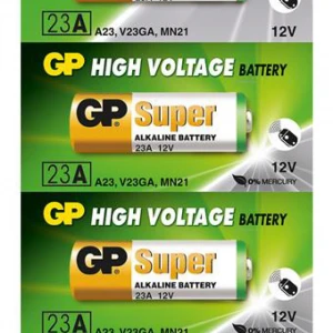 GP GP23A-C5 23A 12V Alkalin Spesifik 5'li Paket Pil Kumanda