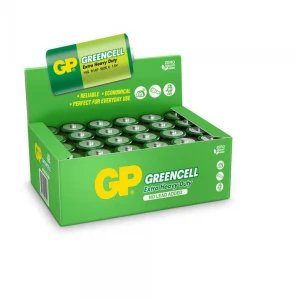 GP Greencel R14 Orta Boy Çinko Pil 24'lü Paket GP14G-2S2