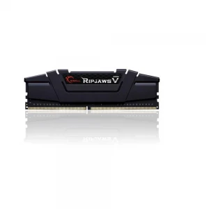 GSkill 8GB RipjawsV Siyah DDR4 3200Mhz CL16 1.35V Tek Modül Ram F4-3200C16S-8GVKB Soğutuculu Pc Ram