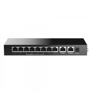 H3C Magic BS210T-HP 8 Port Poe+ 2 Port Uplink 10-100-1000 Mbps 110W Metal Kasa Swich
