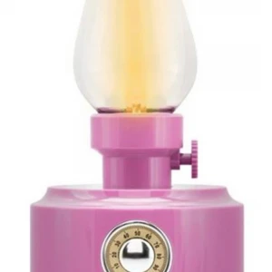 Hadron C210 Pembe Bluetooth Nostalji Gaz Lambası Speaker100-100-200MM