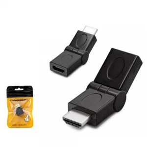 Hadron Hdx1257 Hdmi To Hdmi F Çevirici Mafsallı Siyah