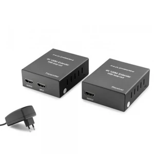 Hadron Hdx1368 120M Hdmi Extender Loop Out 4K  Siyah