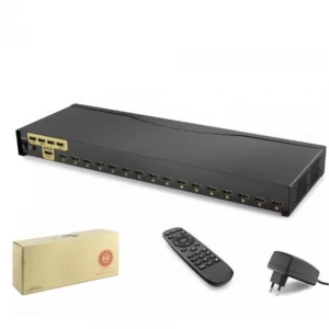 Hadron Hdx1379 16 Port  Hdmi Kvm Switch IR uzaktan kumanda  4K çözünürlük
