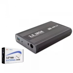 HADRON HDX1756 3.5" HDD KUTU USB3.0 METAL SATA SİYAH