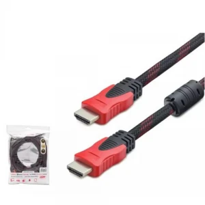 Hadron Hdx2022 15M Hdmi Kablo Örgülü  Siyah