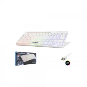 Hadron Hdx2608 Kablolu Oyuncu Mini Klavye Led Q Beyaz