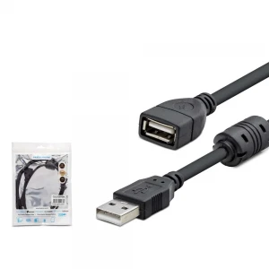 HADRON HDX7533 USB Uzatma Kablosu 1.5mt - Siyah