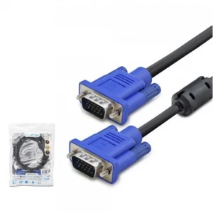 HADRON HDX7785 VGA Kablo OD 7.3 mm A Kalite 15mt - Siyah Mav