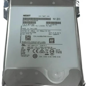 Hgst 10TB Ultrastar He10 HUH721010ALE600 SATA 6,Gbps 7200Rpm 256MB 3.5" Harddisk