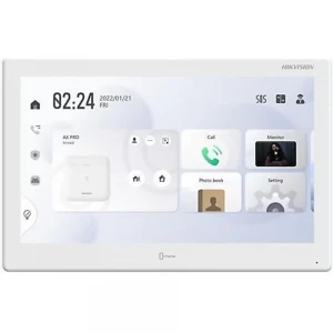 Hikvision DS-KH9510-WTE1(B) 10.1" İnterkom İç Ünite Görüntülü Dokunmatik Diafon