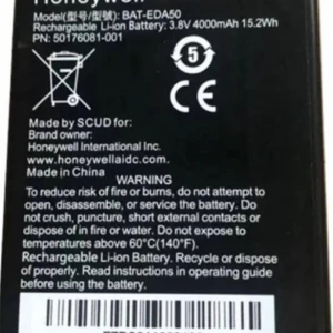 Honeywell 50176081-001 Eda50 Orjinal Batarya
