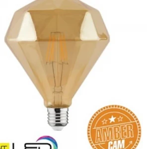 Horoz Dıamond-6 Rustıc  Led Ampul 6W 2200K Flament