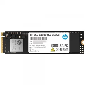 Hp 250GB EX900 M.2 PCIe 3.0 x4 NVMe 3D TLC NAND 2100Mb-Sn 2YY43AA Ssd Disk