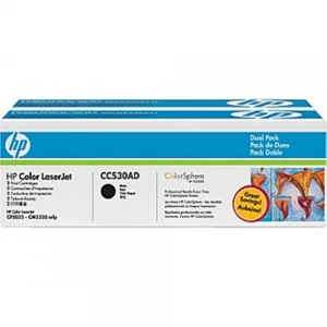 HP 304A Black Siyah Çiftli 3.500 Sayfa Toner CC530AD