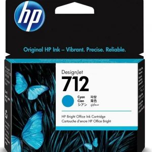 HP 712 Cyan Mavi 29ML Plotter Kartuşu 3ED67A