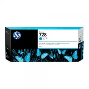 HP 728 Cyan Mavi 300ML Plotter Kartuşu F9K17A