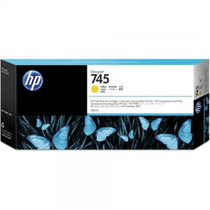 HP 745 Yellow Sarı 300ML Plotter Kartuşu  F9K02A