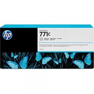HP 771C Light Gray Açık Gri 775ML Plotter Kartuşu B6Y14A