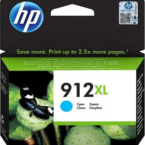 HP 912XL Yüksek Kapasite Cyan Mavi Kartuş 3YL81A