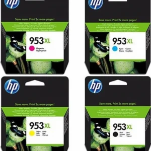 HP L0S70AE + F6U16AE + F6U17AE + F6U18AE 953XL Kartuş Seti