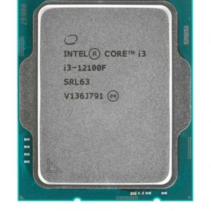 Intel Core i3 12100F TRAY 3.3 Ghz 4 Çekirdek 12MB Cache LGA1700 Soket 10NM Kutusuz İşlemci